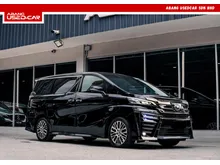 Toyota Vellfire 2.5 ZG MPV FACELIFT PANORAMIC SUNROOF PILOT SEAT DUAL SLIDING DOOR POWER TAILGATE CRUISE CONTROL ANDROID PLAYER PREMIUM LEATHER SEATS