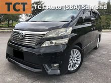 FREE WARRANTY Toyota Vellfire 2.4 (A) REVERSE CAMERA