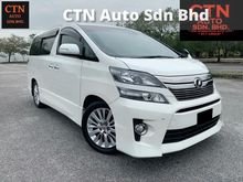 TOYOTA VELLFIRE 2.4 (A) POWER DOOR SUNROOF MOONROOF 7 SEATER CONDITION 99% CAR KING