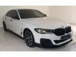 Used 2021 BMW 530e 2.0 M Sport Turbo Hybrid Sedan (A) Fullspec 56,000Km One Owner Warranty 2027 Year
