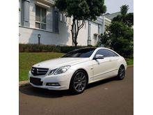 2011 Mercedes-Benz E200 1.8 CGI Sedan