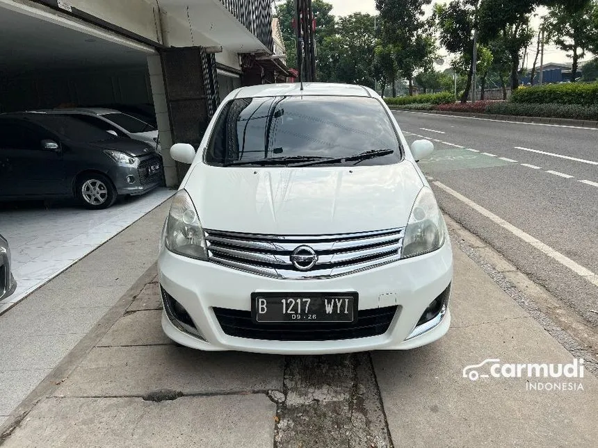 Jual Mobil Nissan Grand Livina 2013 XV 1.5 di DKI Jakarta Automatic MPV Putih Rp 105.000.000
