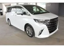 2023 Toyota Alphard 2.5 Z MPV - Sunroof, BSM, DIM, Flip-down Monitor