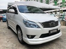 2011 Toyota Innova 2.0 G (A) Facelift Model Leather Seat Bodykit Android Player Reverse Camera