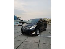 Toyota Alphard 2.4 G ATPM Black on Beige 2011 Good Car