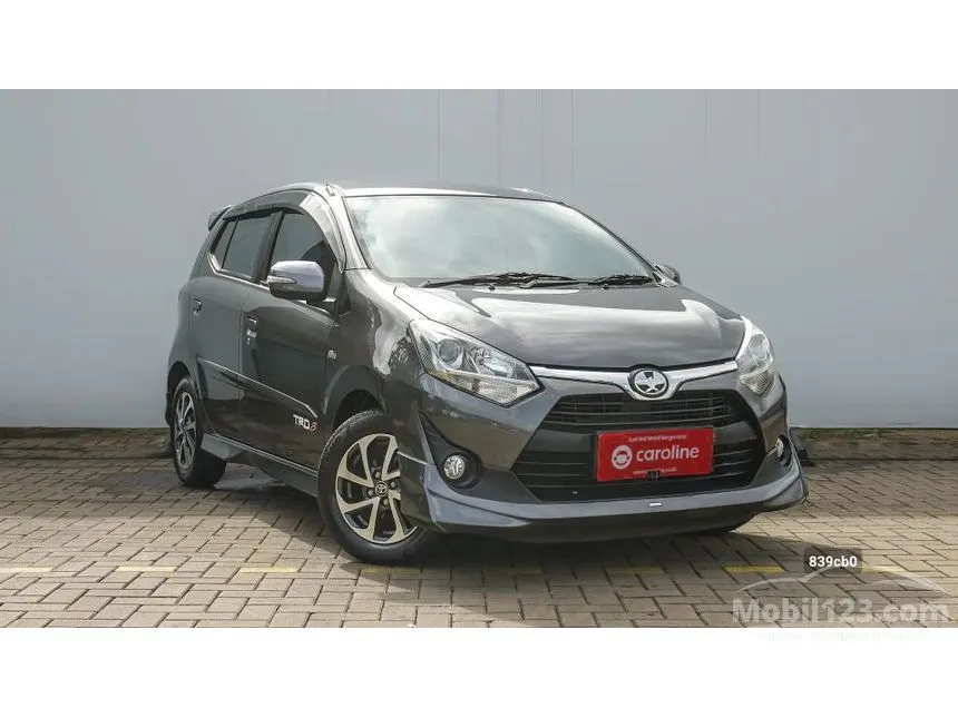 Jual Mobil Toyota Agya 2019 G 1.2 di DKI Jakarta Automatic Hatchback Abu