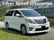 2014 Toyota Alphard 2.4 G MPV  [RECORD SERVICE] [SEMI LEATHER] [POWER BOOT] [2 POWER DOOR] [ANDROID] [TIP TOP CONDITION]