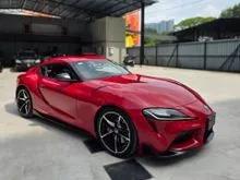2021 Toyota GR Supra 3.0 RZ Coupe - CARBON FIBRE INTERIOR - JBL - 4 CAMERA - HKS MUFFLER - (UNREGISTERED)