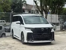 Black Interior/ JBL Sound Systems 2025 Toyota Vellfire 2.4 Z Premier MPV