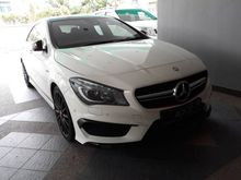 2014 Mercedes-Benz CLA45 AMG 2.0 4MATIC Light Aluminium Trim Coupe