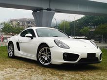 2015 PORSCHE CAYMAN 2.7 PDK 981 UNREG JAPAN SPEC 275HP - SPORT CHRONO - SPORT PLUS - REAR SPOILER - 10-SPOKE ALLOY RIM - REVERSE CAMERA