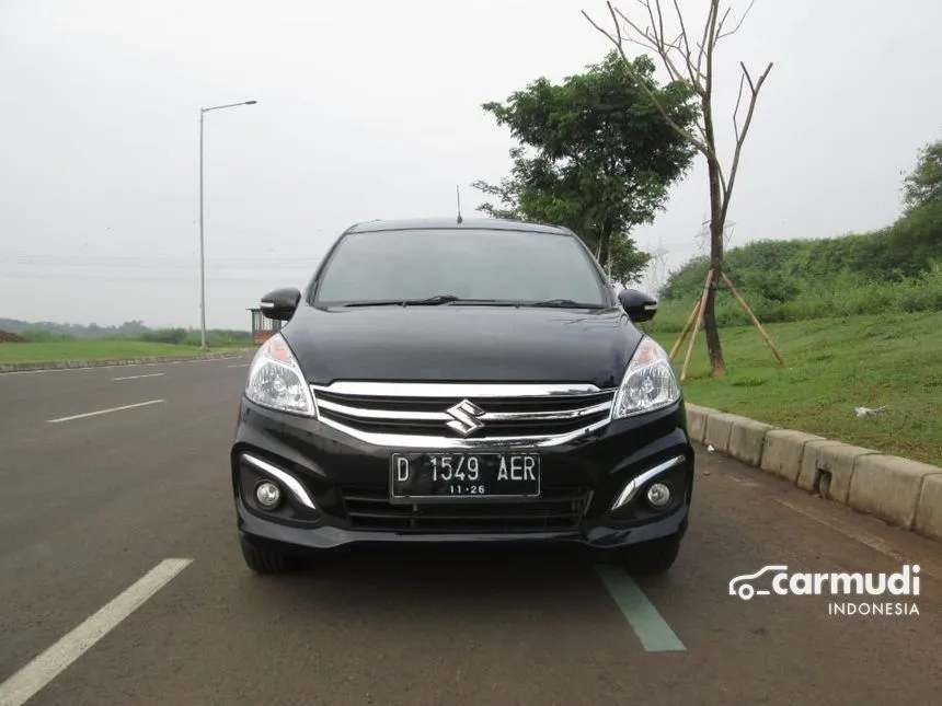 Jual Mobil Suzuki Ertiga 2014 GX 1.4 di Jawa Barat Automatic MPV Hitam Rp 125.000.000