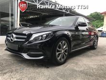 BLACK UNREG 2015 MERCEDES BENZ C200 2.0 SPORTS SEDAN UK