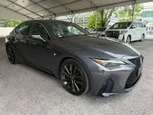 2023 Lexus IS 300 2.0 F Sport BLACK INTERIOR