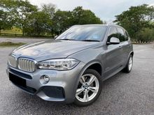 2017 BMW X5 2.0 xDrive40e M Sport (A) Full Service Record 50K Mileage & Under Warranty Bmw till 2022 Panoramic Roof Power Boot M-Sport Plug-In Hyrbrid