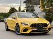 Recon 2021 Mercedes Benz CLA45S 4 Matic + 2.0 AMG Coupe Unregistered KeyLess Entry Push Start Burmester Sound System AMG Multi Function Steering AMG Body