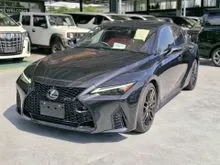 2021 Lexus IS 300 2.0 F Sport Mode Black Grade 4.5B Ready Stock Grade 5 Years Warranty