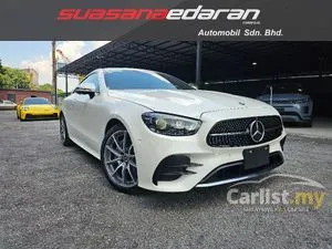 New Facelift Steering Wheel - 2021 Mercedes-Benz E300 AMG Coupe Premium Unreg - Japan Spec - 360 Camera