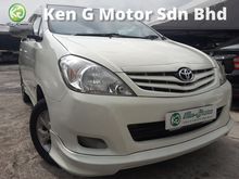 2010 Toyota Innova 2.0 E MPV PETROL & NGV SYSTEM