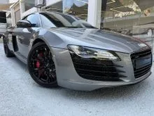 AI TOKENIZED TITANIUM GREY PRE OWNED 2012 AUDI R8 4.2 V8 EXCLUSIVE UK 1/100 LE MANS 10th AUDI VICTORY RARE COLLECTOR LIMITED EDITION TIP TOP