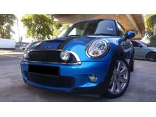 Mini Cooper TURBO S 1.6 (A)1 YEAR WARRANTY 2013,PUSH START,NEW FACELIFT MODEL LIGHTS,NEW MODEL,CRYSTAL BLUE IN COLOUR,ONE DATIN OWNER