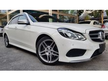 2014 MERCEDES BENZ E250 2.0 AMG LINE W212 SUNROOF