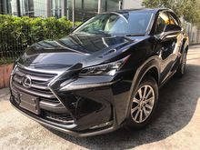 LEXUS NX200T 2015 UNREG