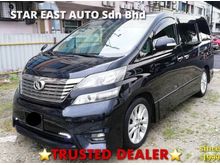 2010 Toyota Vellfire 2.4 Z Platinum MPV With Hometheater 2 Power Door + Power Boot