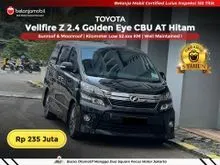 2014 Toyota Vellfire 2.4 Z MPV Golden Eye CBU AT 2014/2015 [ GARANSI 5TH ]