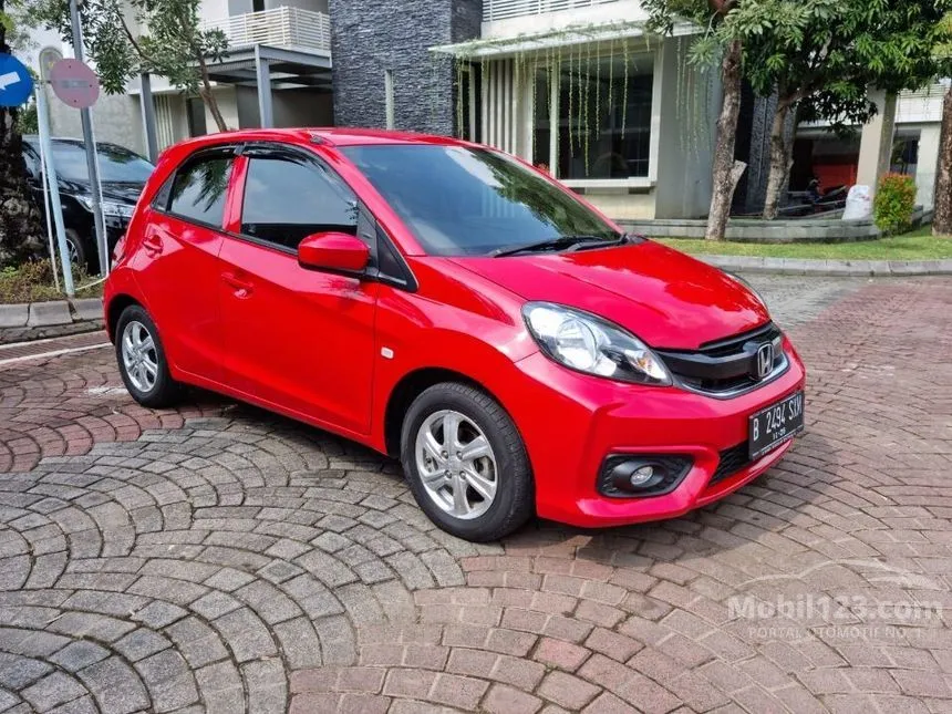 Jual Mobil Honda Brio 2016 E 1.2 di Yogyakarta Automatic Hatchback Merah Rp 120.000.000