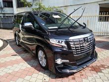 2015 TOYOTA ALPHARD 2.5 S-SPEC( 2 WHEEL ) MODELLISTA UNREG