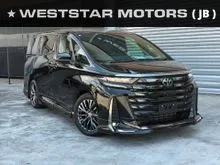 2024 Toyota Vellfire 2.5 Z Premier HEV Mileage 9k km Black Int Moonroof Side Step HUD DIM BSM Modellista Bodykit