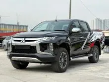 2019 Mitsubishi Triton 2.4 VGT Phantom Dual Cab 4X4 Pickup FULL LEATHER GODD CONDITION / FREE WARRANTY / TINTED VOUCHER