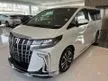 Recon 2020 Toyota Alphard 2.5 SC Full Specs/Modelista/Sunroof/BSM/DIM/TSS/Low Mileage/High Grade/UNREG/New Arrival Stock/Include Duty Tax/Promotion Discount