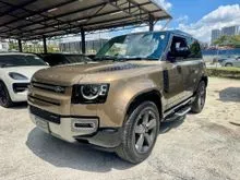 2022 Land Rover Defender 2.0 90 P300 HSE Sunroof Medirian Speaker 360 Camera Power Seat Fully Loaded Digital Meter Ready Stock