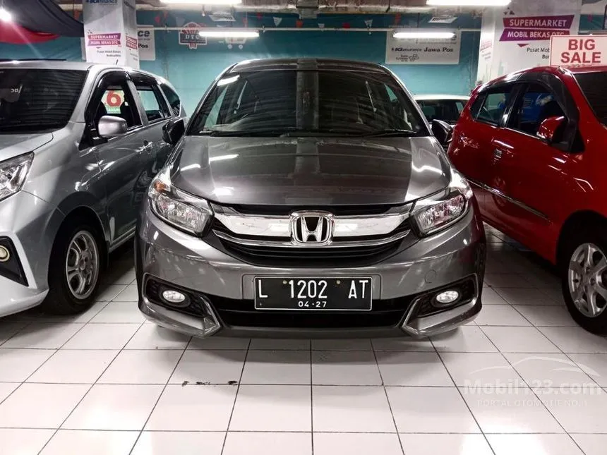 Jual Mobil Honda Mobilio 2017 E 1.5 di Jawa Timur Automatic MPV Abu