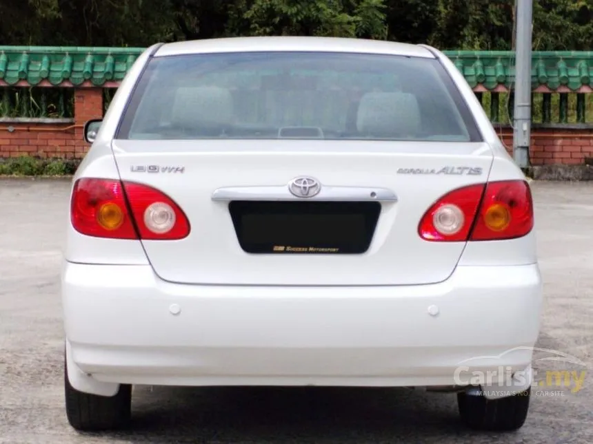 2003 Toyota Corolla Altis G Sedan