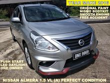 2016 Nissan Almera 1.5 VL FACELIFT (A) PERFECT CONDITION WITH FULL NISMO BODYKIT PUSH START ENGINE ORIGINAL PAINT