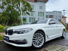 2018 BMW 530i 2.0 Luxury Sedan Reg.2019 White On Black Km20rb Sunroof 2TV RSE PBD Wrnty5Thn #AUTOHIGH #MUST HAVE