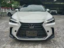 2023 Lexus NX250 2.5 Luxury with HUD BSM 360 Camera & Panoramic Roof