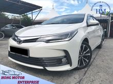 2017 Toyota Corolla Altis 2.0 V , New Facelift, 54K Mileage , Full Service, Under Warranty till 2022 April ** 1 Owner **