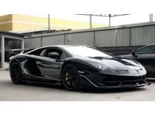 2020 Lamborghini Aventador 6.5 SVJ - Direct Owner - RYFT Exhaust System - Sensonum Sound System - Black Rear Suspension Springs with Front Lifter