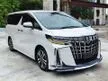 Recon 2020 Toyota Alphard 2.5 SC SUNROOF UNREG no tax