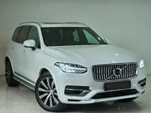 2021 Volvo XC90 2.0 Recharge T8 Inscription Plus [GENUINE 77K KM MILEAGE] ONE WELL MAINTAINED OWNER / FULL SERVICE RECORD / BSM / 360CAM / B&W AUDIO)