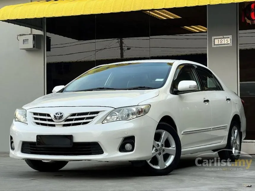 2011 Toyota Corolla Altis G Sedan
