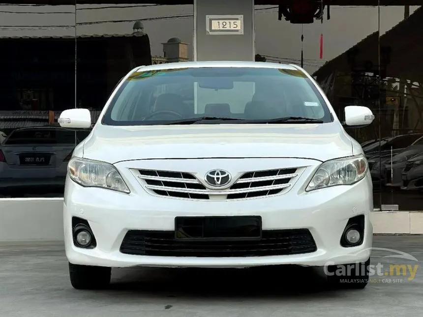 2011 Toyota Corolla Altis G Sedan