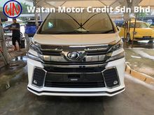 2016 Toyota Vellfire 2.5 Z G Edition MPV LEATHER SEAT JBL SUNROOF NO HIDDEN CHARGES
