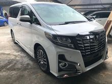 2016 Toyota Alphard 2.5 S C SC Package MPV SUNROOF BODYKIT