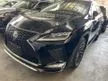 Recon 2020 Lexus RX300 2.0 F Sport PANAROMIC ROOF RED LEATHER SUV