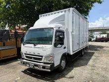 2022 Mitsubishi Fuso FE85PG 3 Ton 17 Feet Corrugated Container Box Bonded 6 Doors 7500KG Lorry